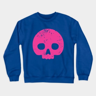 Skull Dot Pink Crewneck Sweatshirt